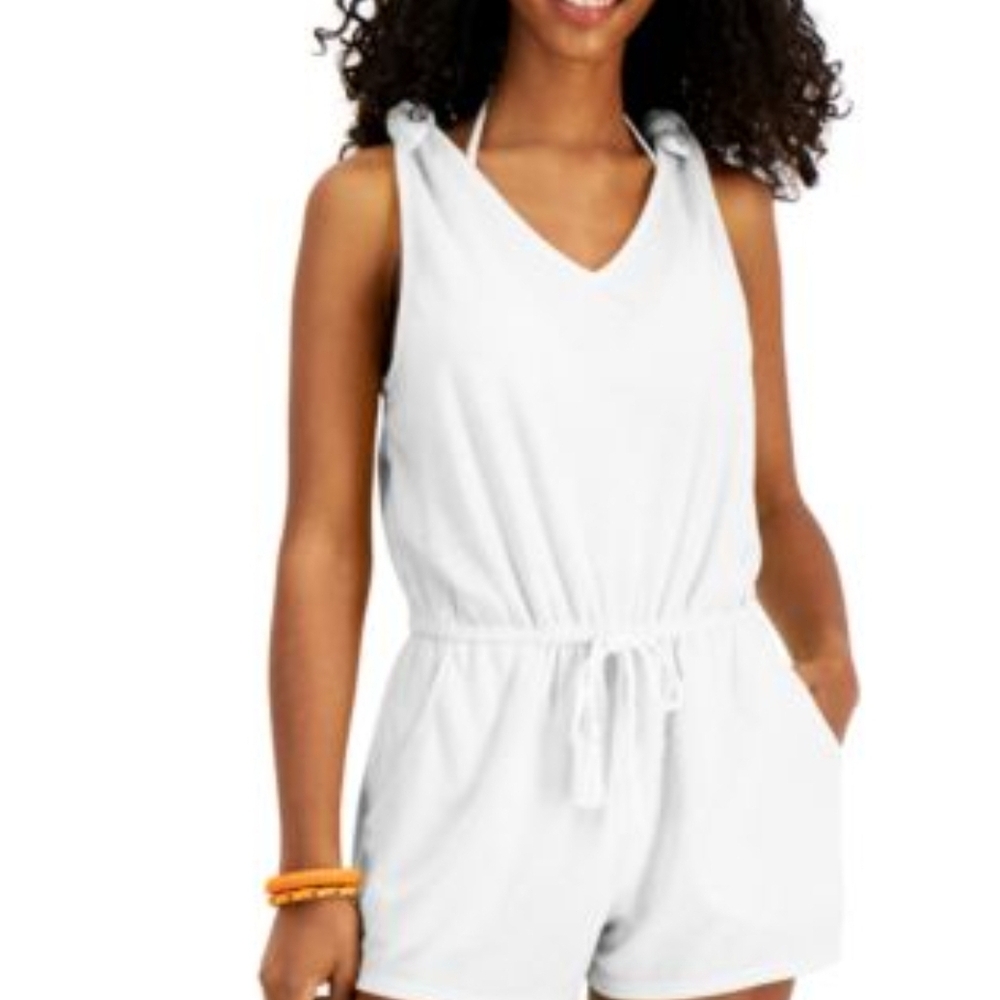 Miken White Swimwear